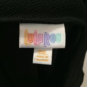 3xl Black Cassie Skirt